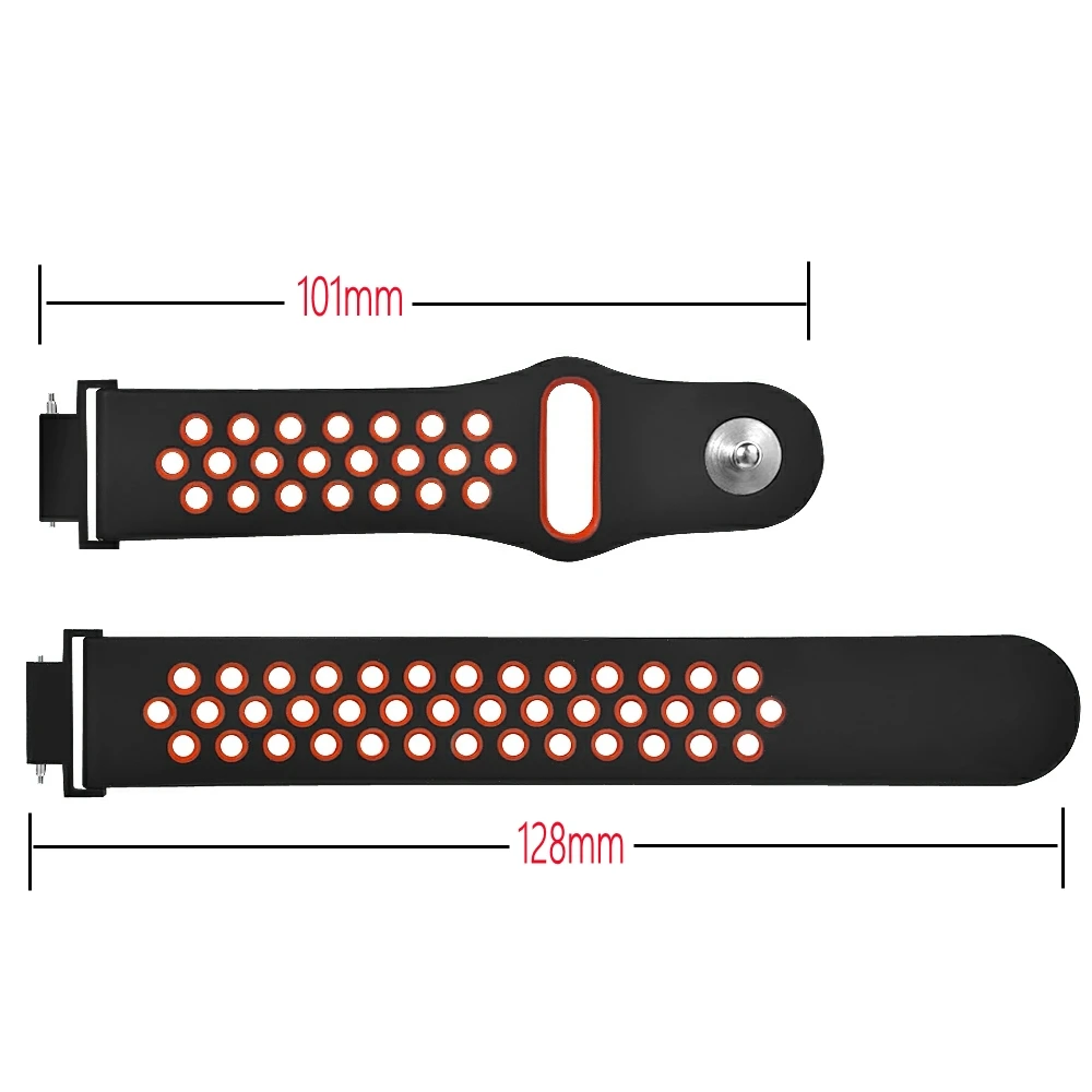 Silicon Soft Wrist Strap For Xiaomi Amazfit Verge Band Smart Watch Accessories For Huami Amazfit Verge 3 Sports strap Bracelet