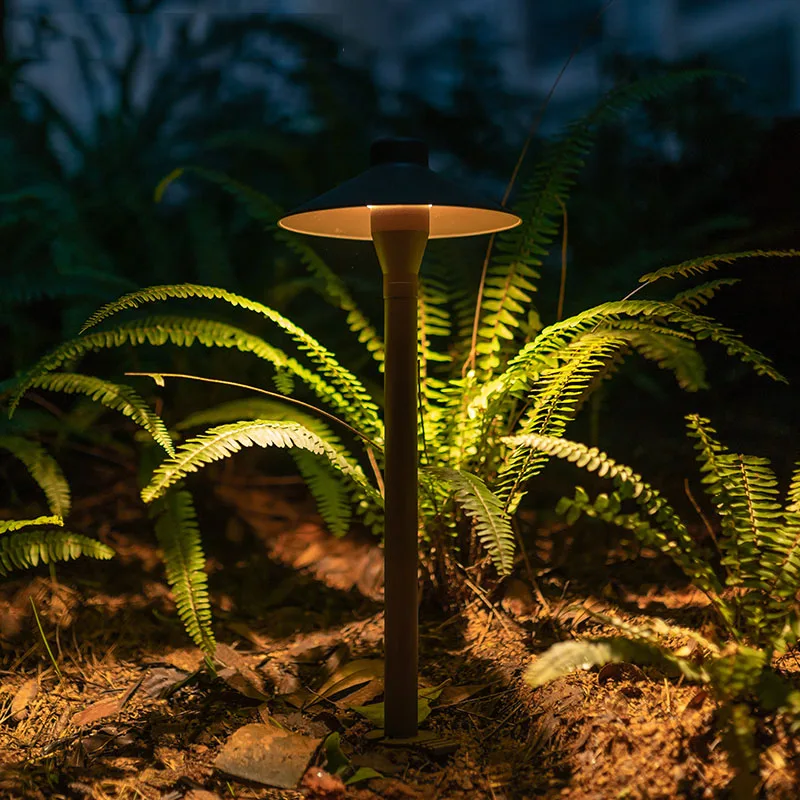 Waterproof Outdoor Lawn Lamp Simple Modern Garden Landscape Pillar Light Path Villa Landscaping Garden-Bollard Light