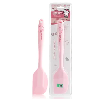 

hello kitty Silicone scraper cake butter mixing tool bakery tools kitchen product cake spatula