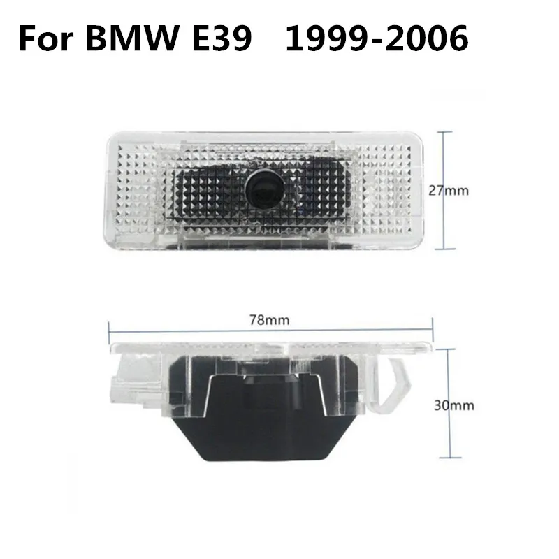 2x para bmw e39 e53 e52 m desempenho m5 x5 528i 1998 led 3d porta do carro bem vindo fantasma sombra cortesia logotipo laser projetor luz|Lâmpada decorativa| -