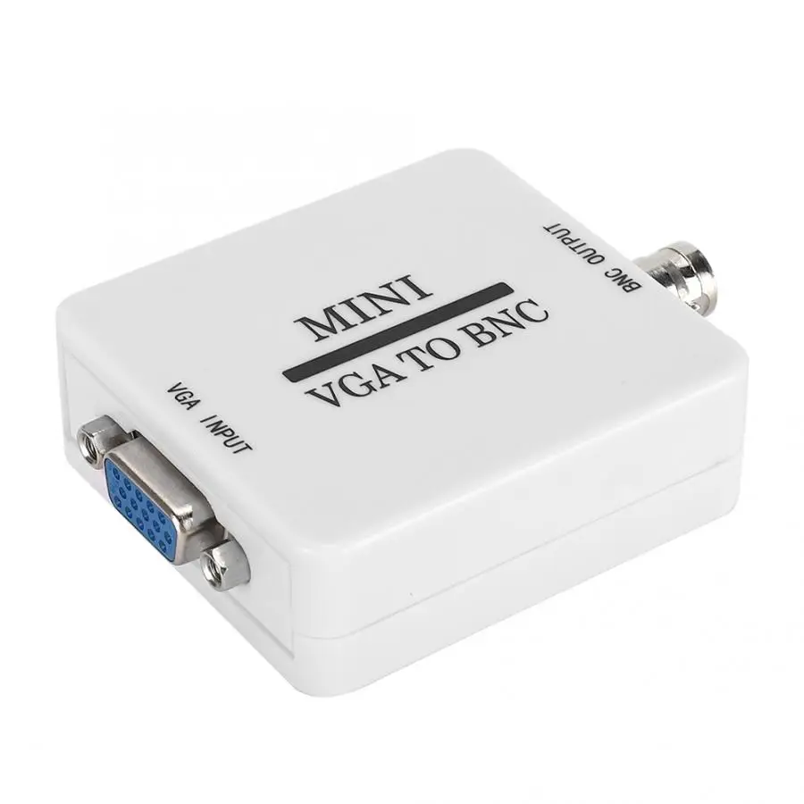  Cavo audio Mini HD VGA a BNC 1920X1080 USB Video Converter per HDTV Monitor Tv Computer cavo audio
