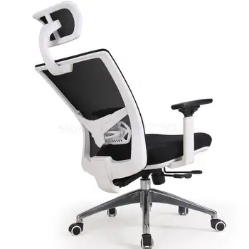 

Ergonomic Computer Chair Net Cloth Household Waist-protecting Office Chair Electric Competition Chair Multi-functional C