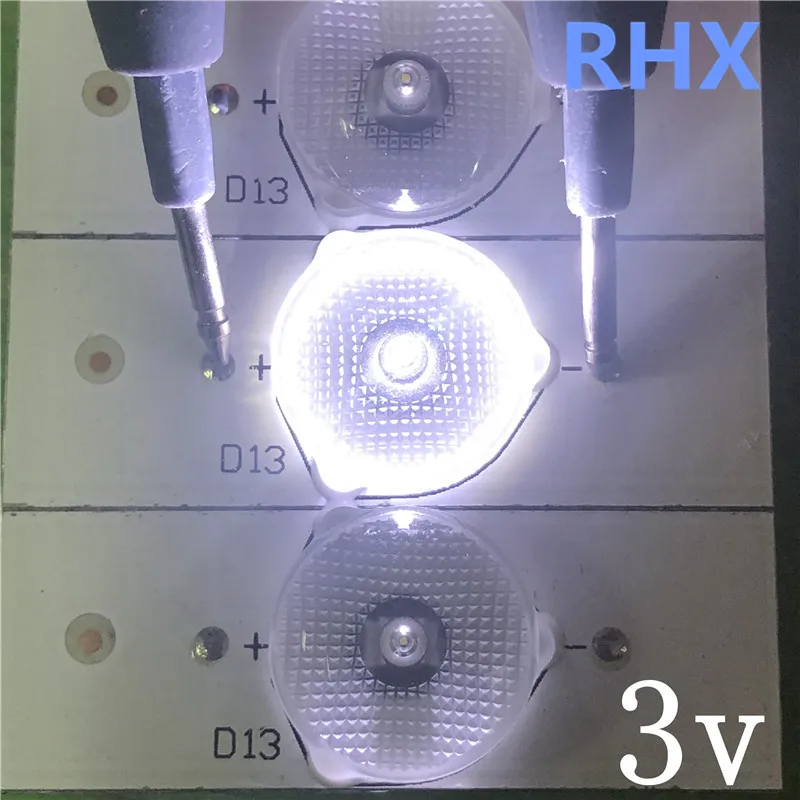 Contas de Lâmpada Smd 100 com Lentes Ópticas Cores Variadas para Reparo e Construção de tv Led - Image 2