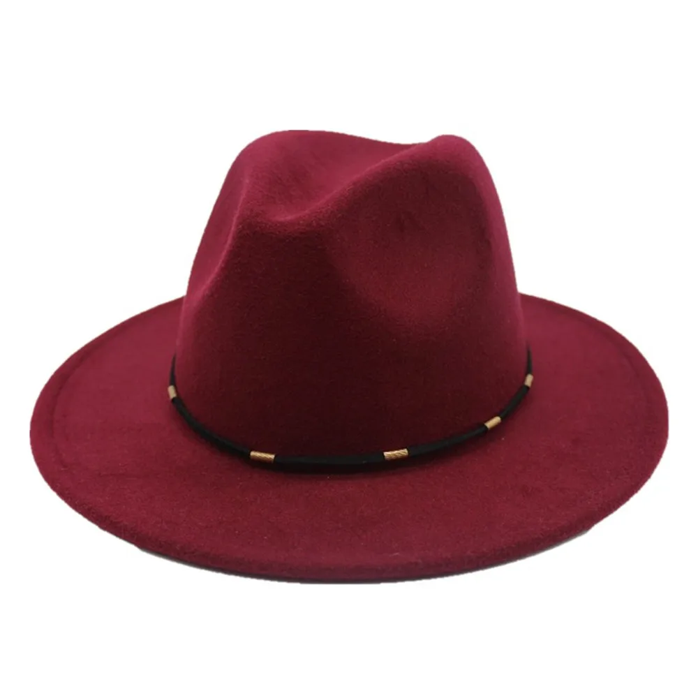 Аутентичная Высококачественная Мужская и Женская шерстяная шляпа Fedora для путешествий на открытом воздухе повседневная дикая шляпа ретро мягкая фетровая шляпа размер 56-58 см