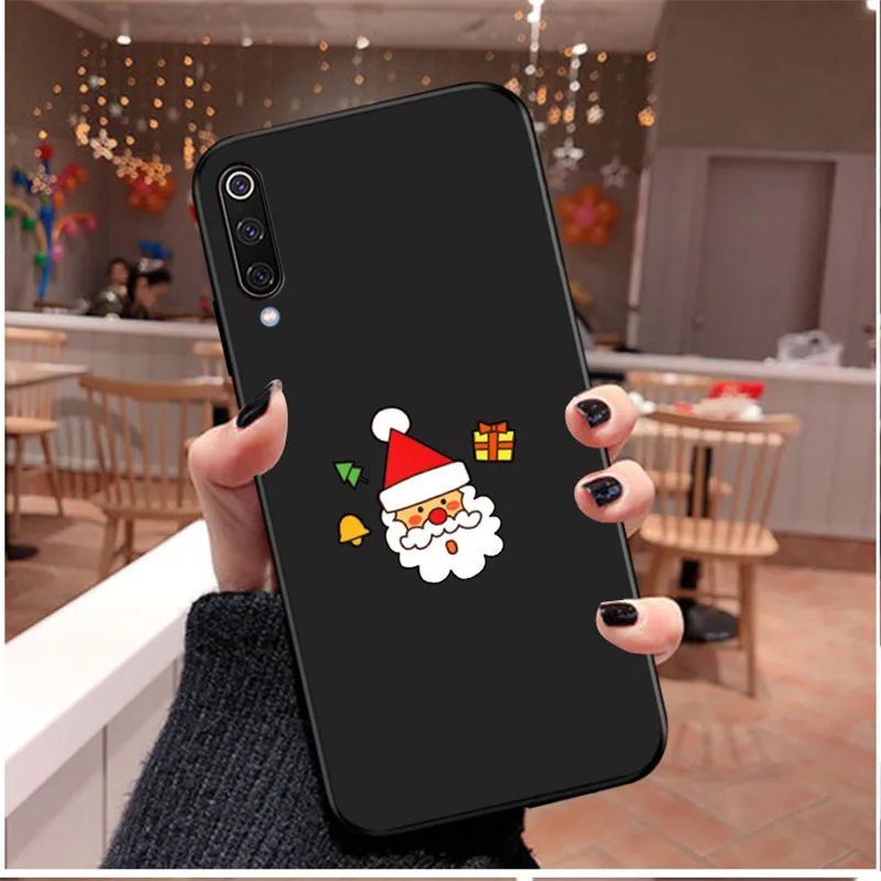 4 Счастливого Рождества чехол для Xiaomi mi 9 lite 6 5 5S plus чехол для mi x 2 2s note 3 a2 a3 силиконовый мягкий ТПУ чехол s - Цвет: 4
