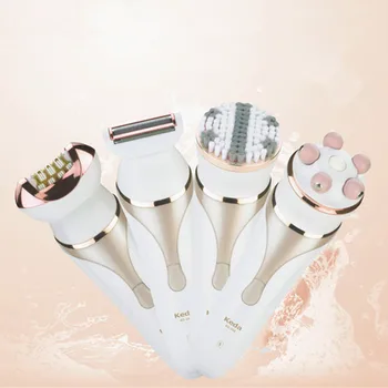 

Professional Hair Trimmer Electric Hair Removal Trimmer Facial Care Machine Rechargeable 4 in 1 Face Massager Skin Epilator