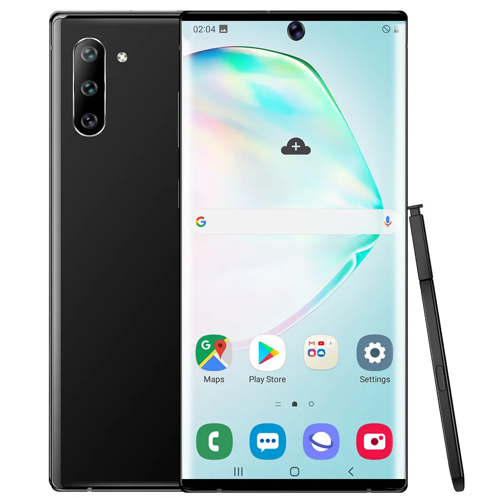 NOTE10 10 ядерный 6,1 дюймовый HD экран Android 9,1 1G+ 8G gps 3g звонок смартфон профессиональный модный Многофункциональный Смартфон