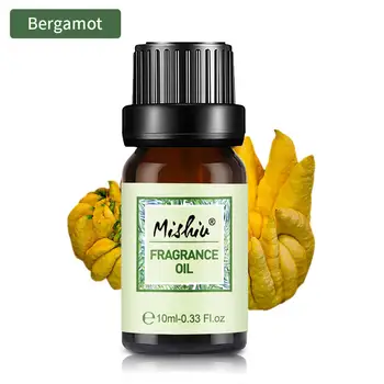 

Mishiu Bergamot Fruit Plant Essential Oils Blueberry Fragrance Oil For Aromatherapy Diffusers Orange Spiced Berry Raspberry 10ML