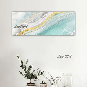 

Latest Design 100% Hand-painted New Abstract Gold Foil Oil Painting Canvas Wall Art Wall Hangings Artwork High Quality For Decor