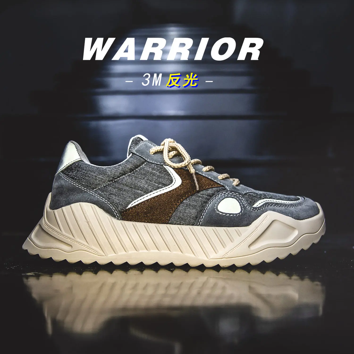 Ins Daddy/Мужская обувь; светоотражающие кроссовки; зимняя обувь; Zapatillas Deportivas Hombre; модная дышащая повседневная обувь; Sapato Masculino