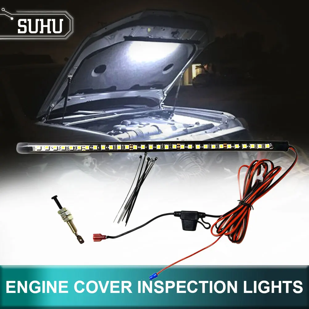 Suhu White Under Hood Led Light Kit With Automatic On/off universal