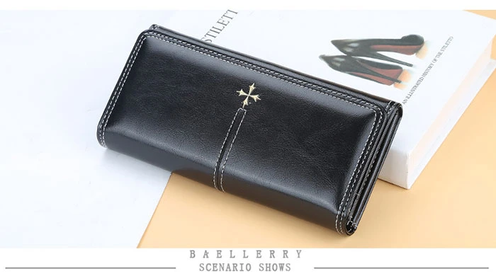 Baellerry, высокое качество, кошелек из искусственной кожи, женский модный длинный кошелек, женский клатч, сумка, кошельки для женщин, портмоне, держатель для карт