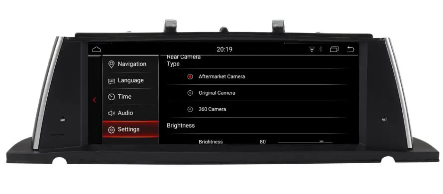 DSP 8core 64Grom 10,2" Android 9,0 автомобильный монитор для BMW 5 серии F07 GT стерео радио Видео Аудио GPSNavi медиа головное устройство стерео - Цвет: NBT