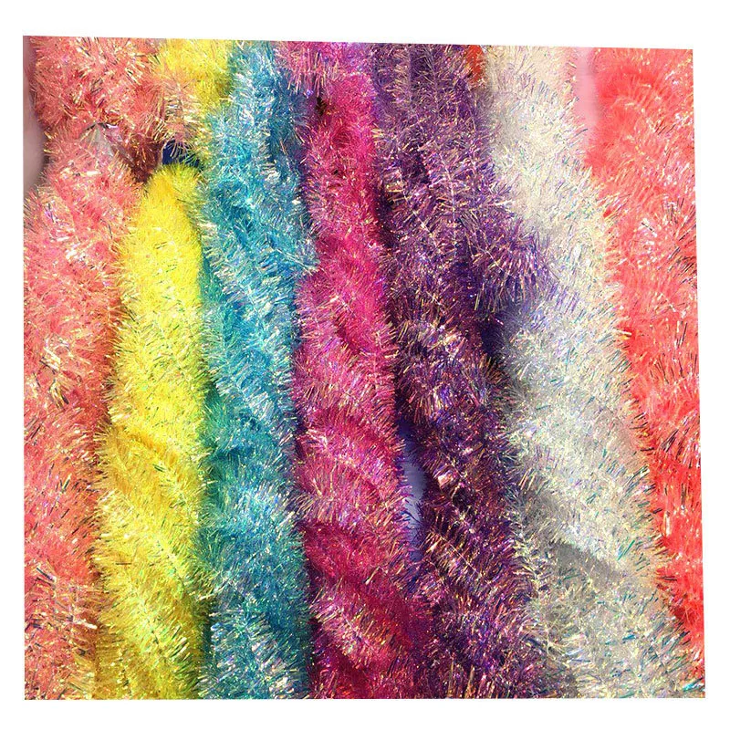 2M Iridescent Tassel Garland String Wedding Party Christmas Tree DIY Mermaid Unicorn Decor Bridal Shower Party Backdrop 2M Iridescent Tassel Garland String Wedding Party Christmas Tree DIY Mermaid Unicorn Decor Bridal Shower Party Backdrop