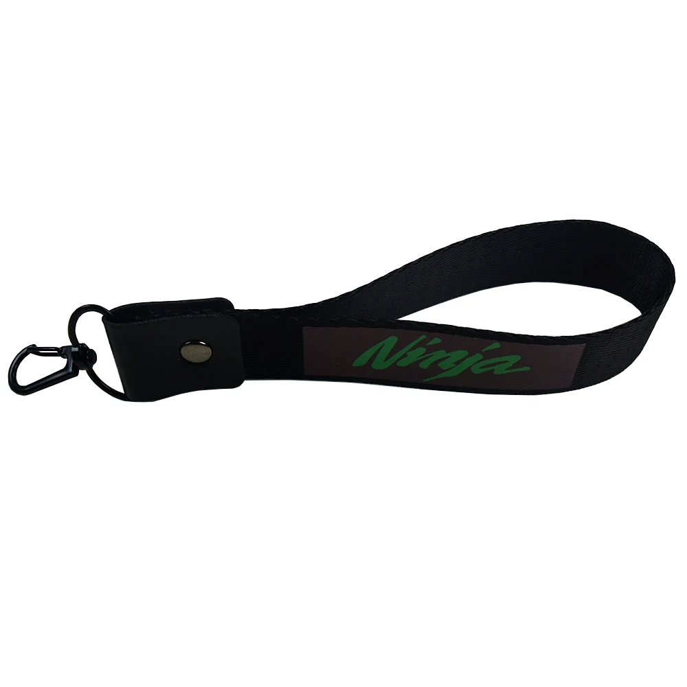 Мотоциклетный автомобильный брелок с кольцом ключевой ремень Fob ID Card keycord Телефонный Шнур для iPhone samsung Kawasaki ninja 300 400 650 250 Z400 Z125 Z900 Z1000