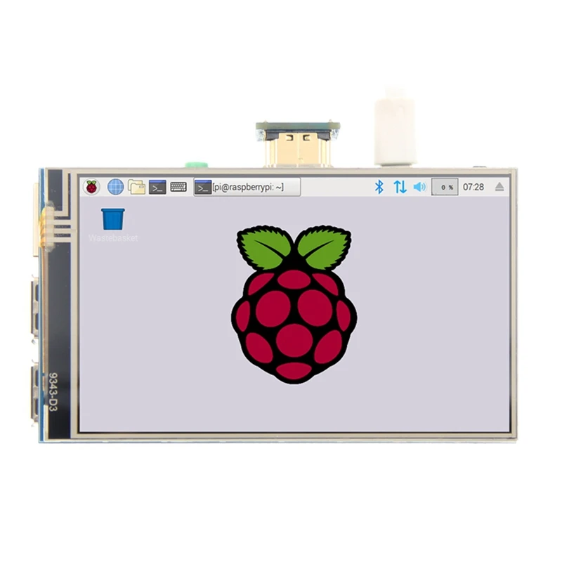 4,0 дюймов ЖК HDMI пресс-экран дисплей TFT ЖК-панель модуль 480x320 для Raspberry Pi 4B Raspberry Pi 3 Model B/B