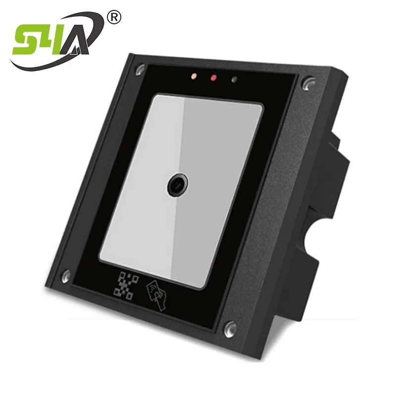 Считыватель QR Кода RFID USB 125 кГц Wiegand датчик приближения из закаленного стекла с