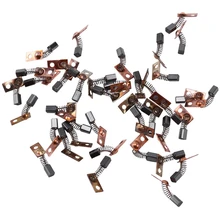 

40Pcs Electric Motor Carbon Brushes Replace For/Saeyang Series Grinding Machine Micromotor Handpiece 3X3X4.5mm