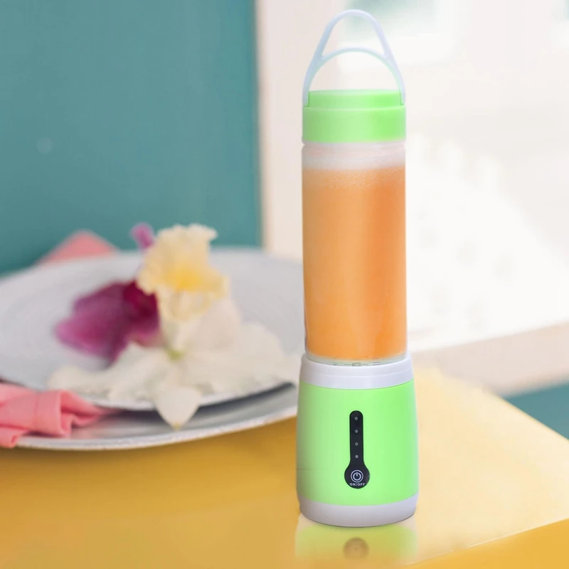 480Ml Multifunction Usb Electric Juicer Cup Fruit Extractor 6 Blades Milkshake Handheld Personal Blender
