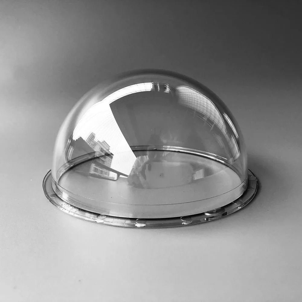 4.3 Inch Indoor Outdoor Acrylic PC Clear Dome Cover Security Surveillance CCTV Camera Housing Ball Transparent Case 109x56.2mm