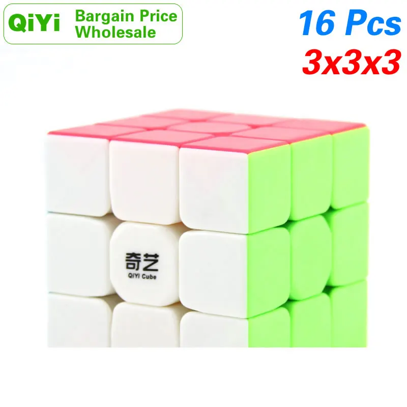 QiYi Warrior W 3x3x3 магический куб набор MoFangGe XMD 3х3 партия оптом 16 шт Куб магический скоростной куб головоломка антистресс