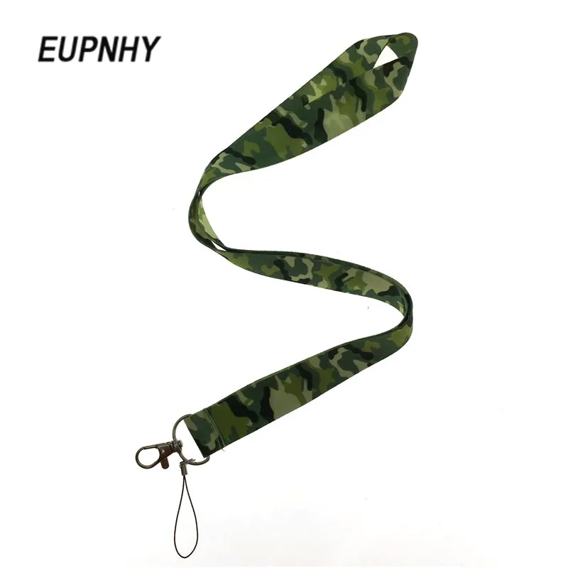 EUPNHY 2018 Новое поступление Камуфляжный принт подвесной ремешок для брелка ID значок