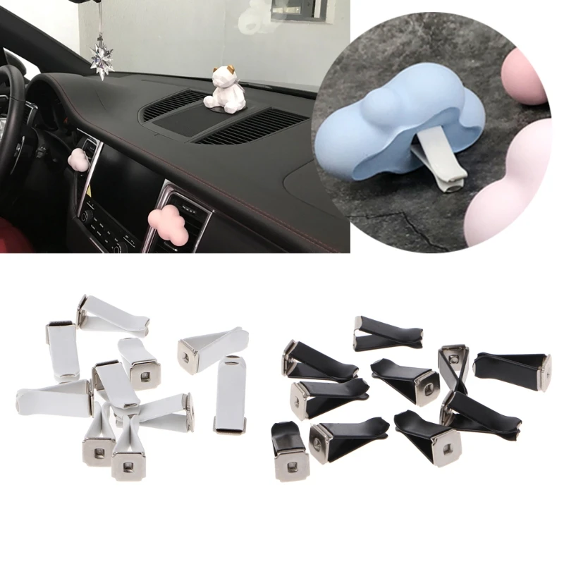 

Hot New 10 Pcs Auto Car Air Conditioner Car Outlet Perfume Clips Vent Clip Auto Accessories High Quality