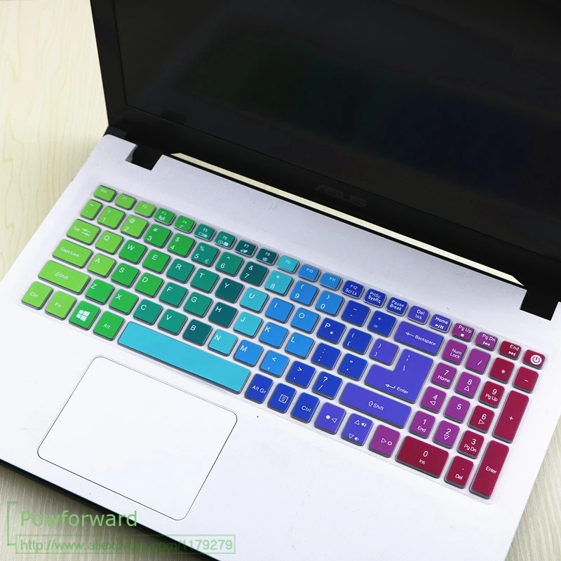 Силиконовая накладка на клавиатуру для Acer Aspire V3 574 575 575T E5 573 574G 772G ff15 532 15 6