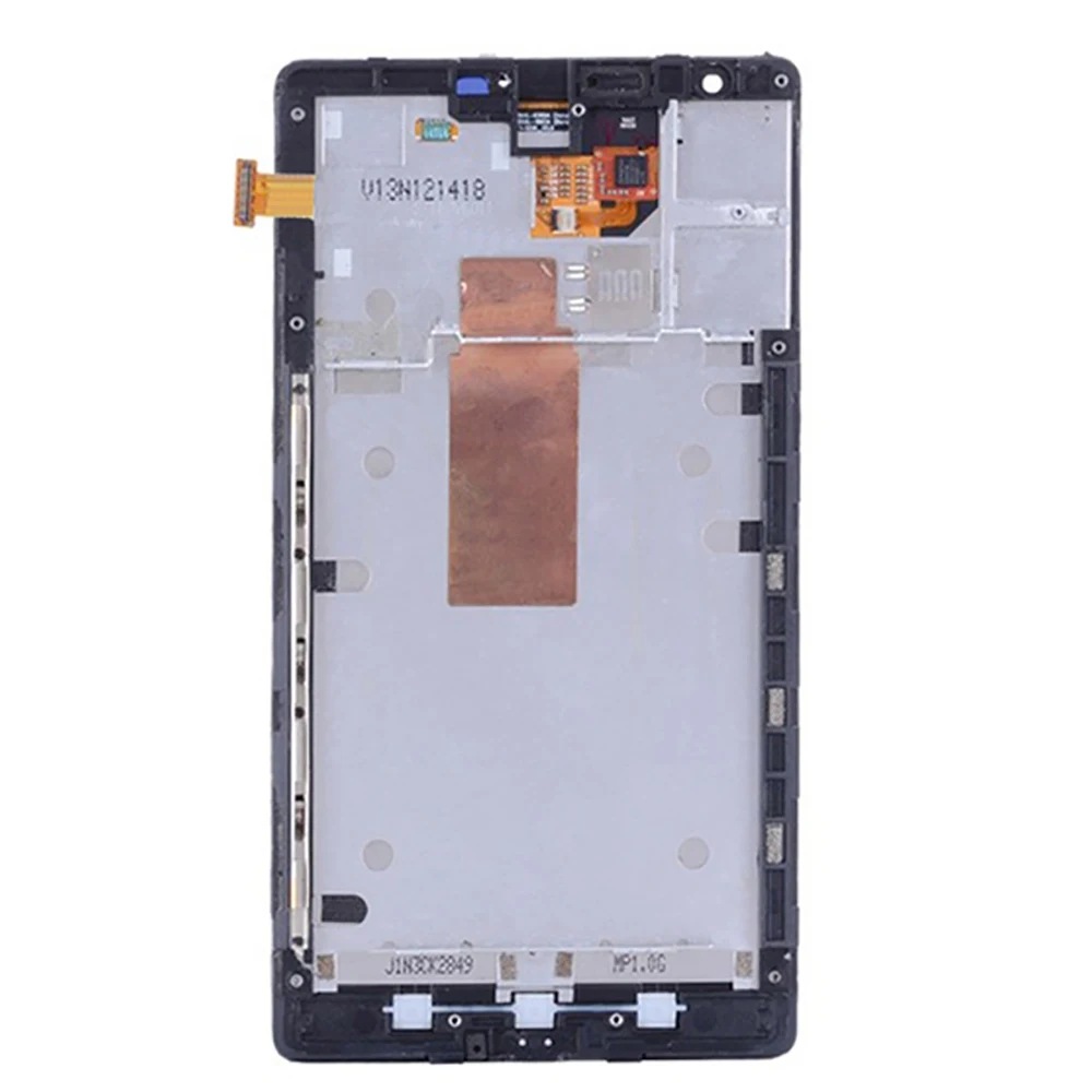 Kit écran LCD + Vitre Tactile + Châssis Pour Nokia Lumia 620 Noir - Neuf