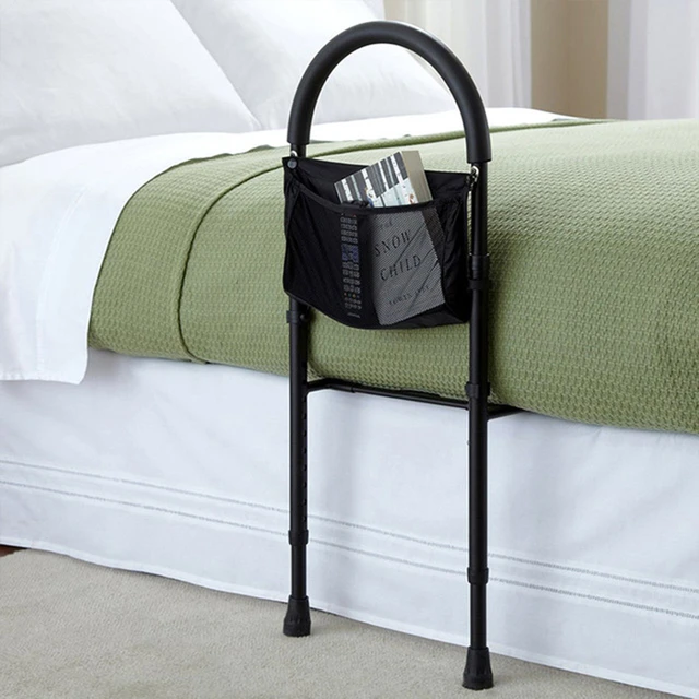 Riel de cama plegable para adultos, protección lateral contra caídas,  barandilla Artificial para el cuidado del hogar, 300Kg
