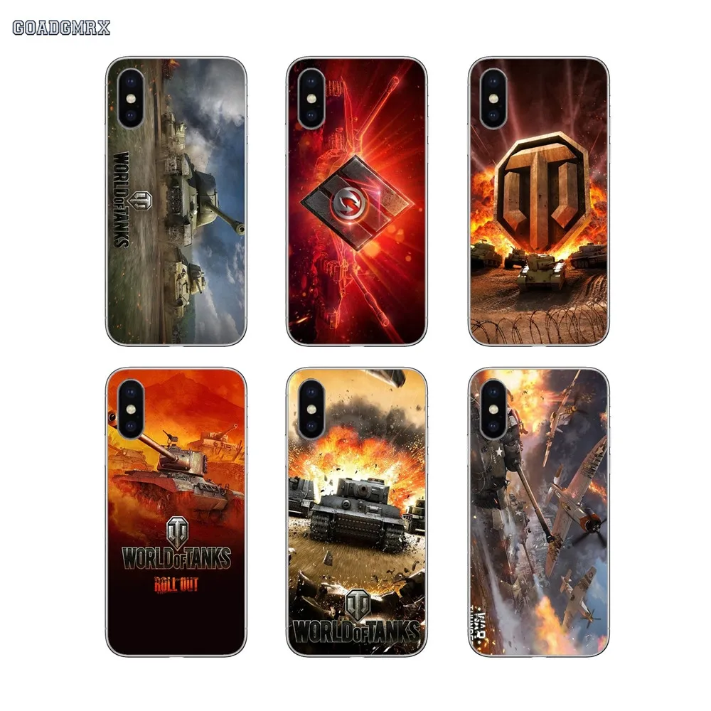Роскошный телефон World Of Tanks для huawei P Smart 2019 G7 G8 P7 P8 P10 Plus P20 P30 Pro P9 Lite Mini 2017 силиконовый