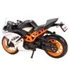 Maisto 1:18 KTM RC 390 Die Cast Vehicles Collectible Hobbies Motorcycle Model Toys 4