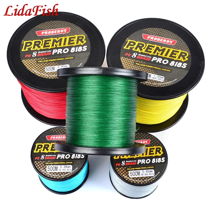 Braided Fishing Lines 15 150LB 8 Weaves Wire Multifilament Fishing Line