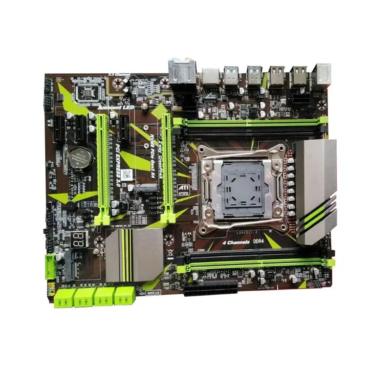 

X99 LGA2011-V3 Professional 4 Channel DDR4 Desktop Computer Motherboard Module