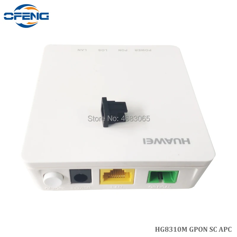 

Original Huawei HG8310M GPON ONU ONT With Single Port 1GE Apply to FTTH Modes SC APC interface English firmware