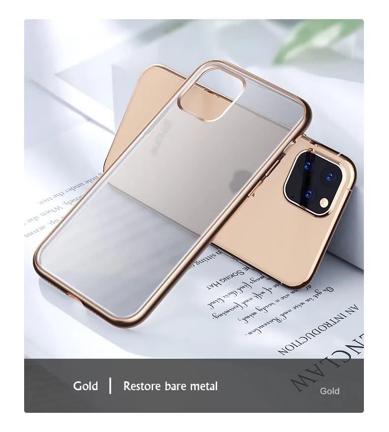 Роскошный покрытый Скраб чехол для телефона для iPhone 11 Pro MAX ультра тонкий прозрачный мягкий защитный чехол для iPhone 11 Pro MAX