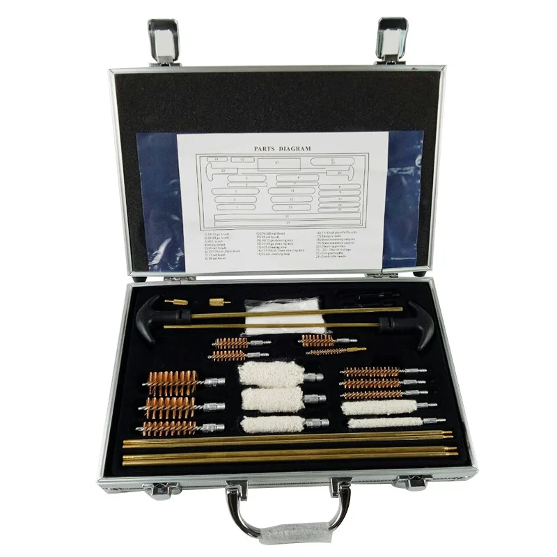 

TOtrait Universal Gun Cleaning Kit For Rifle Pistol Handgun Shotgun Professional Gun Cleaning Set Gun Brush Tool