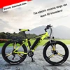 26 inch 27 speed Electric mountain bike long endurance power-assisted bicycle Electric city bike with Headlights and display ► Photo 3/6