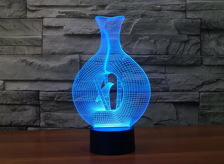 

Aquarius 7 Color Led Night Lamps For Kids Touch Led Usb Table Lampara Lampe Baby Sleeping Nightlight