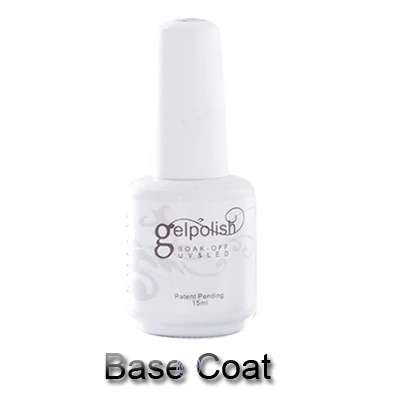 Base Coat УФ красного цвета Led, семиперманентный лак для ногтей Гель-лак Сделай Сам ногти с uv-фильтром Гель-лак Топ для профессионалов и гель для базового покрытия лак - Цвет: Base Coat