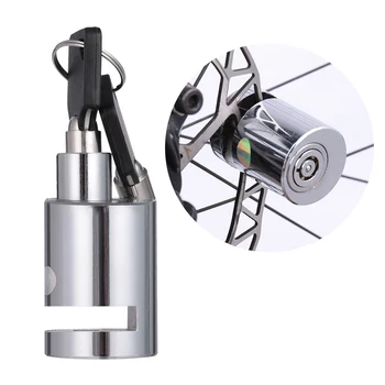 

Outdoor Bike Anti-theft Tools Disk Disc Brake Rotor Lock Heavy Duty Safety Lock For Scooter Moped Motorcycle Bicycle Accessory