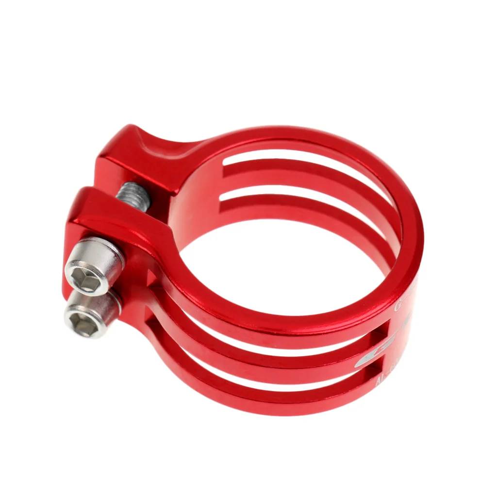 MTB Bicycle Seatpost Clamp Quick Release Fixed Gear Bike Part 34.9mm 5 Color Mountain Road Bike Cycle Accessories