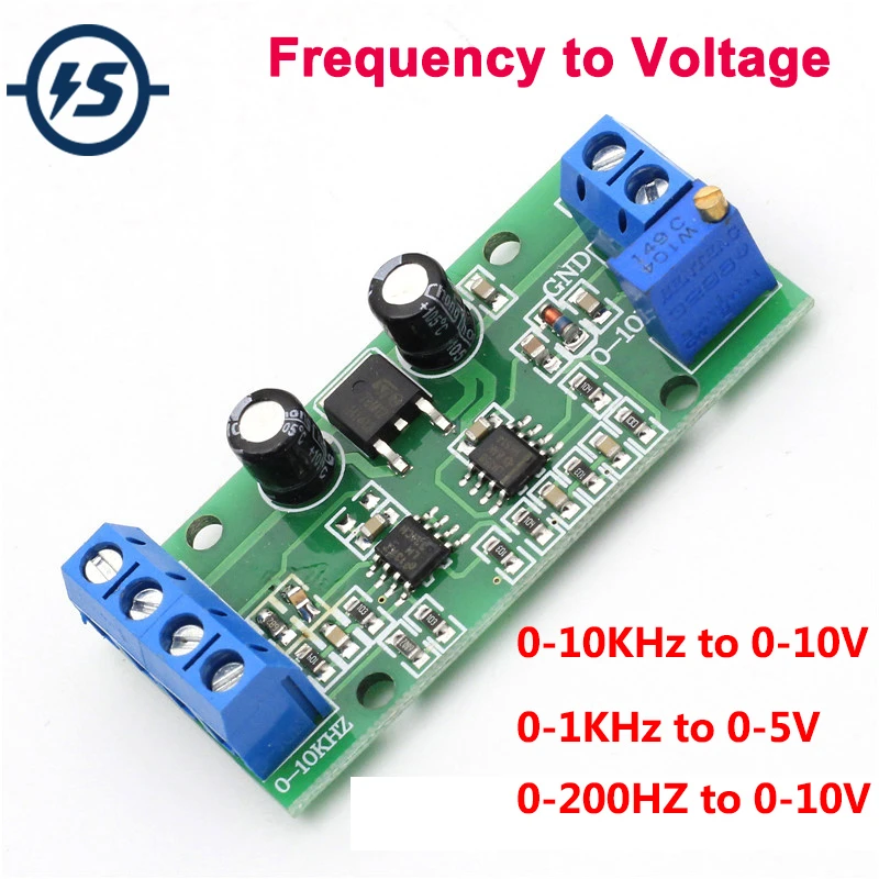 Frequency to Voltage Converter Module 0-1KHZ Frequency to 0-10V Voltage