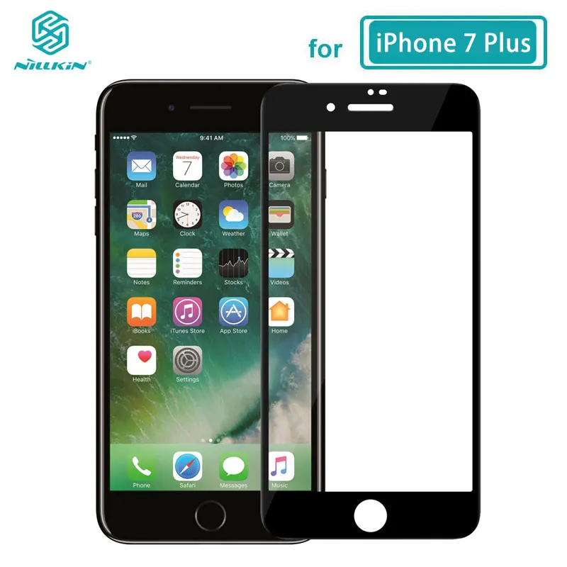 For iPhone 7 Plus Для iPhone 8 Plus стекло Nillkin XD+ антибликовое 3D безопасная защита экрана закаленное стекло для iPhone 7 8 Plus 11 Pro X XS Max XR - Цвет: For iPhone 7 Plus