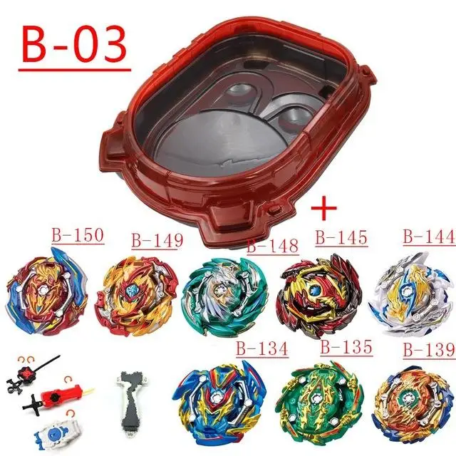 B03 Арена B-154 Beyblade Burst Beystadium Эволюция стадион битва топы арена для верхней игры гироскоп диск Bayblade пластиковые игрушки для мальчика - Цвет: B03