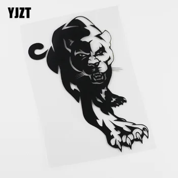 

YJZT 12.2CMX18.7CM Ferocious Panther Wildlife Wilderness Window Decals Vinyl Car Sticker 13C-0100