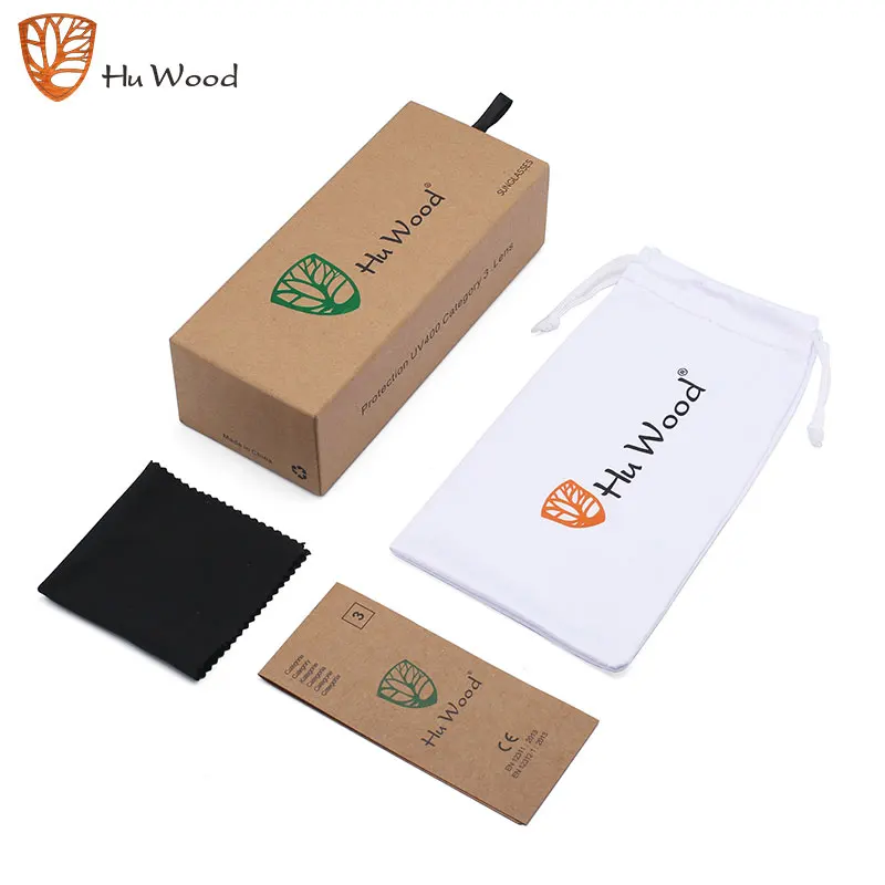 HU WOOD Wooden Sunglasses Men Polarized  Brand Vintage Glasses Women UV400 Protection Fashion Gafas De Sol GR8048_voghion.com