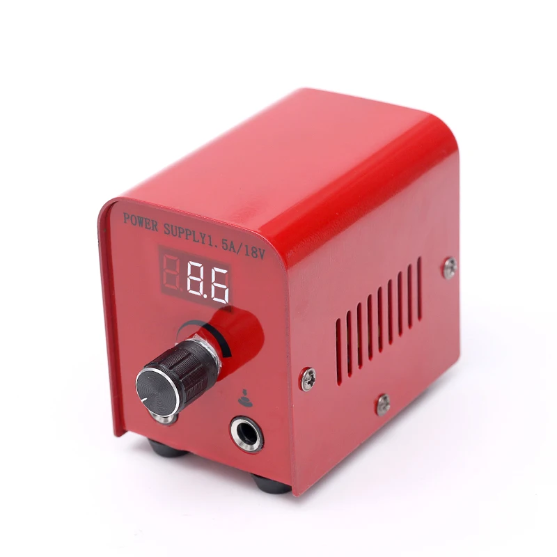 Premium-Tattoo-Power-Supply-3A-Double-LCD-Monitor-Clip-Cord-Line-for-Foot-Pedal-Switch-Machine (3)