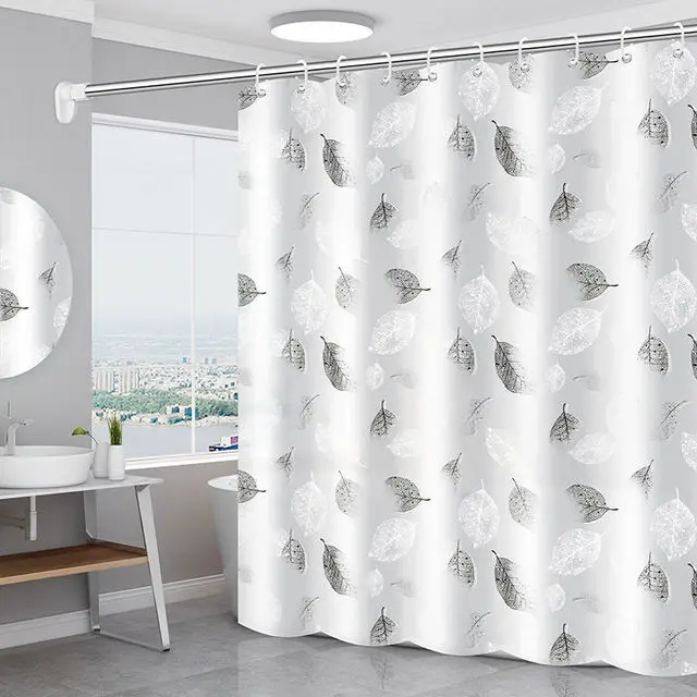 Moderne Dusche Vorhang PEVA 3D Wasserdicht Haken Mehltau Beweis Vorhänge  Transluzenten Bad Vorhang Hause Wasserdichte Wc Tür Vorhang