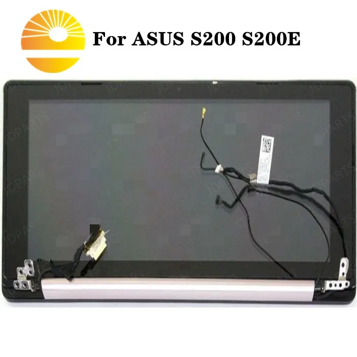 Для ASUS X202E сборка X202 S200 S200E ЖК-дисплей с сенсорным экраном крышка ноутбука